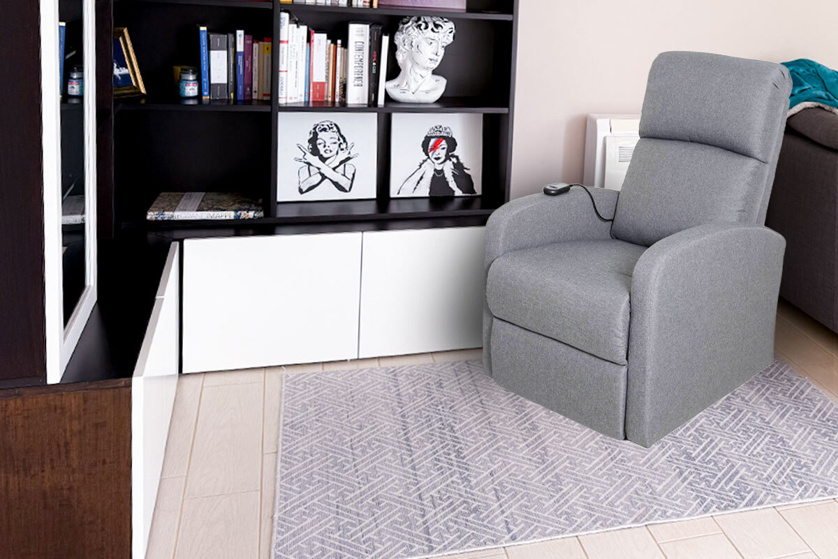 Poltrona reclinabile elettrica per salotto moderno: comfort e tecnologia per la casa