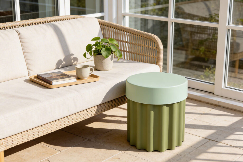 Accessori decorativi primaverili dai colori naturali per casa