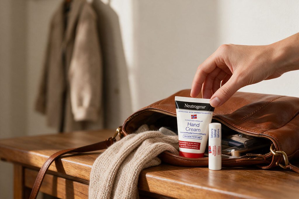 Crema mani e balsamo labbra per proteggere la pelle dai primi freddi